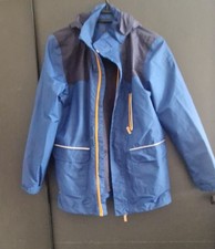 Jacke Jungen 158 Regenjacke Blau