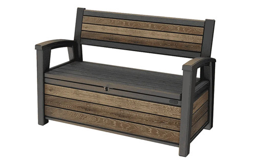 Keter gartenbank mit stauraum - gartenbank,