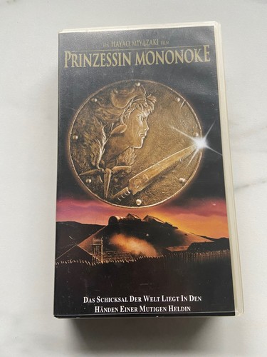 Prinzessin mononoke vhs film - mononoke,