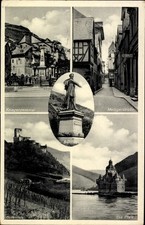 Ak Caub Kaub am Rhein