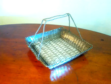 Brot- Korb Obst- Korb versilbert Jugendstil Interieur Frankreich antik Vintage