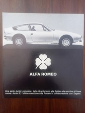 Alfa Romeo Junior Z Zagato, Iguana Ital Design, Werbung advert pubblicità, 1969