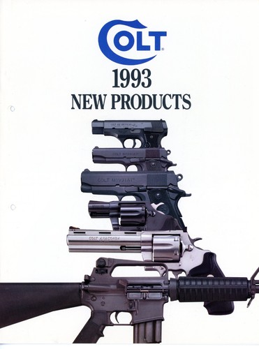 Colt prospekt pistole - colt,