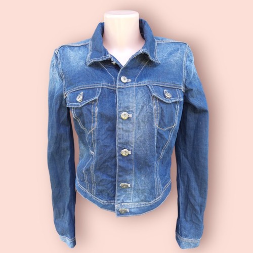 Women diesel jacket navy denim - navy,