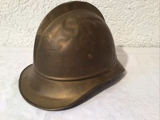 Messing Helm Glocke Feuerwehr ca. um 1910!  Hersteller J.G. Lieb Biberach Riss