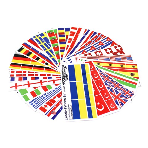 Länderfahnen flagge - 8x,