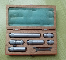 Fowler 7-teiliges metrisches Innen Mikrometer Set im original Holzkoffer