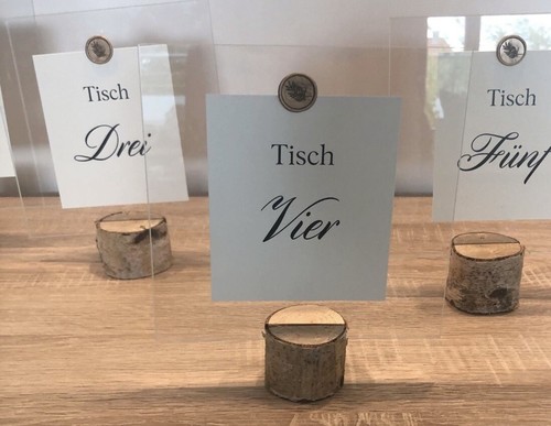 Tischnummern hochzeit glas - tischnummern,