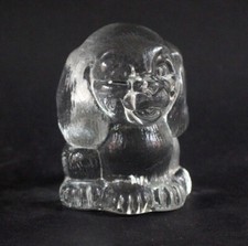 Niedlicher hund skulptur glas - hund,