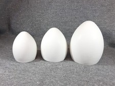 Gips Ei Rohlinge 3er Set