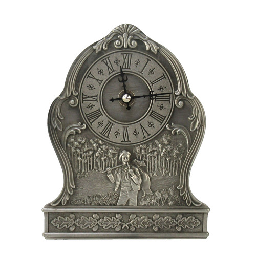 Sks zinn tischuhr relief - sks,