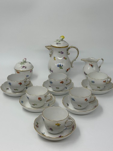 Meissen mokkaservice - meissen, 6