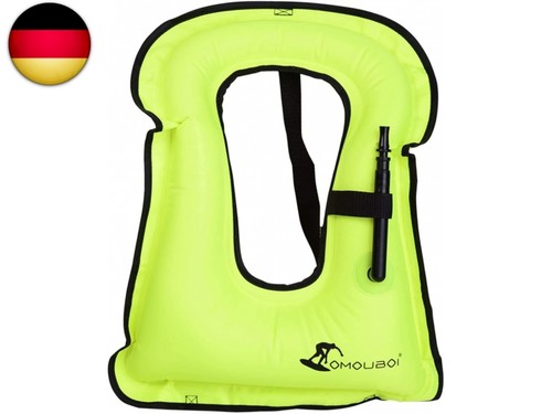Aufblasbare schnorchelweste - aufblasbare,
