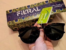 FILTRAL Retro Leo Unisex Sonnenbrille Damen & Herren / UV-Schutz