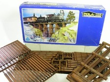G Holzbrücke Trestle-Brücke Bausatz Pola 955 neuw. OVP
