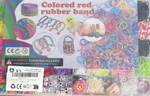Regenbogen gummibänder 2500 - regenbogen,