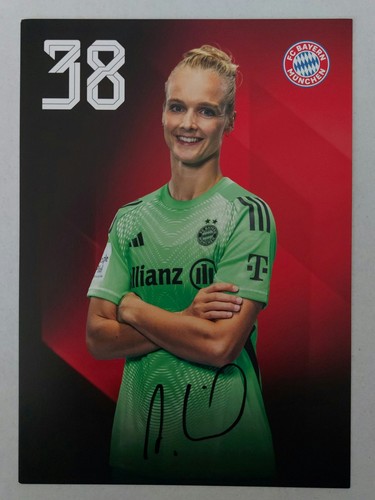 Anna klink autogrammkarte - klink, fc