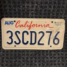 Original US Auto Kennzeichen