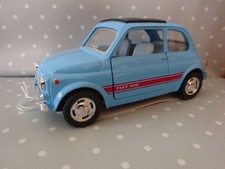 Fiat 500 hellblau Oldtimer