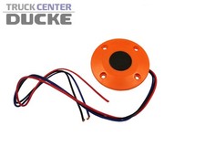 Fussschalter „Heben“ Orange Wechsler 5A Dautel 77633