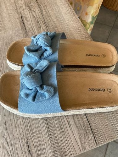 Pantolette neu blau jeans - blau,,