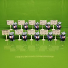 Konvolt aus 10x Ü-Ei Happy Hippo Boss mit Schildern, D 1994