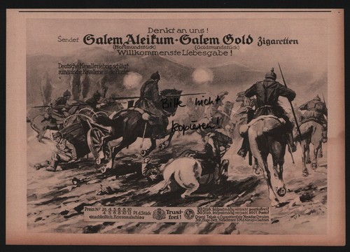 Dresden werbung 1917 orient - dresden,, 1917,