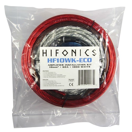 Hifonics kabelset einbauset - hifonics,