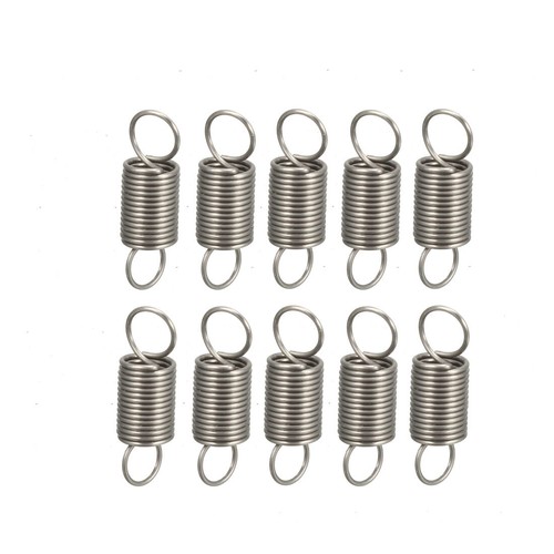 10x zugfeder federstahl - 10x,