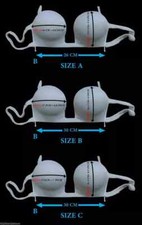 Ägyptischer handgemachter massiver BH Dina professioneller Bauchtanz Weiße Farbe