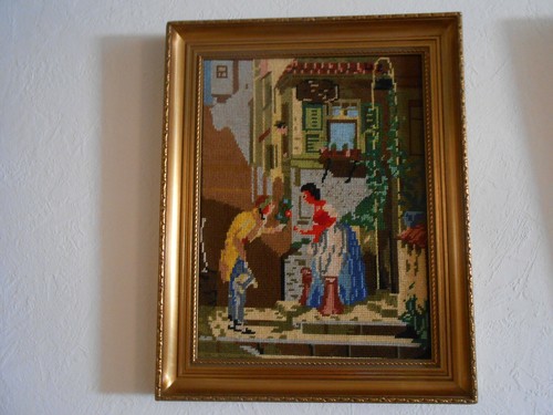 Gobelin bild der gratulant - gobelin,