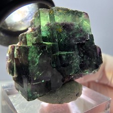 Phantom fluorit würfel stufe - fluorit,