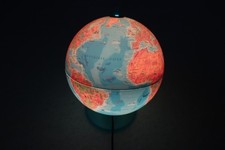 Beleuchtete Weltkugel Globus Scanglobe Globemaster Ø 25 cm Made in U.S.A.