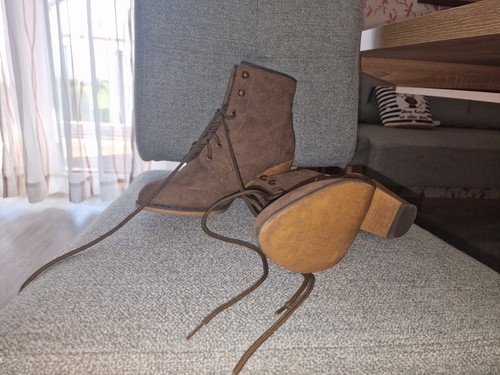 Braune stiefeletten zum - braune,