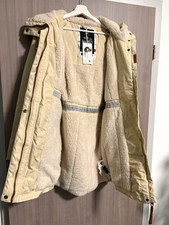 Ragwear Damen Parka Kurzmantel Elsie Beige 40/ 42 Winter Vegan ungetragen NP 170