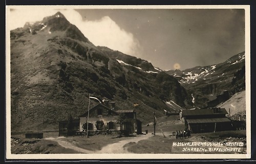 Valeriehaus berghütte im - ak,