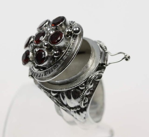 Giftring aus 925er silber mit - aus,