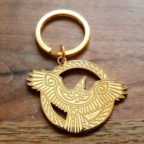 Schlüsselanhänger raben - schlüsselanhänger,