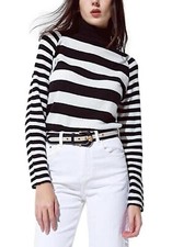 Damen rollkragen pullover - rollkragen,
