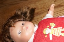 Götz Puppe Mini Muffin, brünett, braune Augen, 21 cm