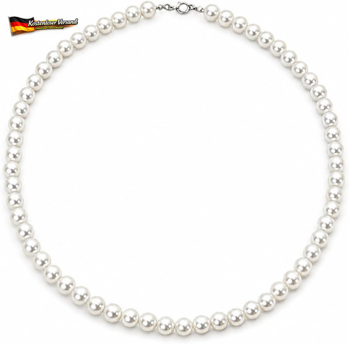 Perlenkette für damen - perlenkette,