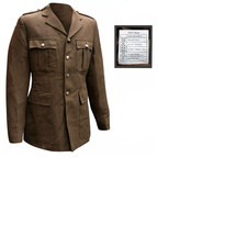 Britische Herren Armee Jacke No.2 Uniform Dienstjacke Braun Surplus Parade Army