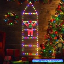 LED Weihnachtsmann Leiter
