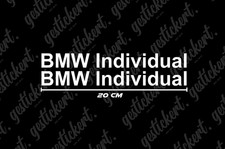 2x 20 cm Individual Aufkleber