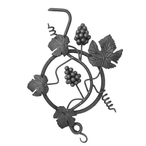 Schmiedeeisen ornament - schmiedeeisen, 3d