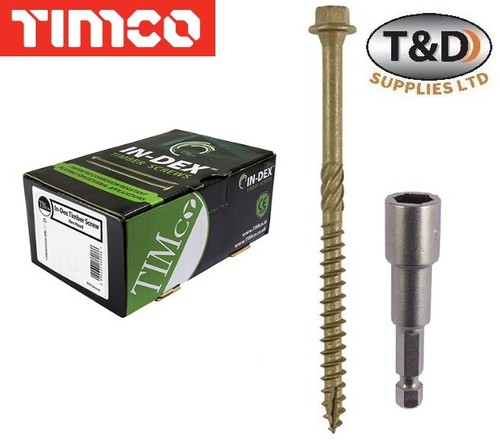 Timco holzschwellenschrauben - timco,