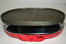 Raclette Grill Tischgrill bis 8 Personen mit Rezeptbüchern