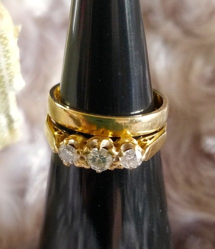 18kt gold diamant - 18kt,