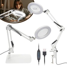 Lupe mit Licht und Ständer 10