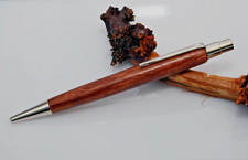 Schreibgerät Kugelschreiber Berlin Holz Bubinga handgedrechselt Unikat